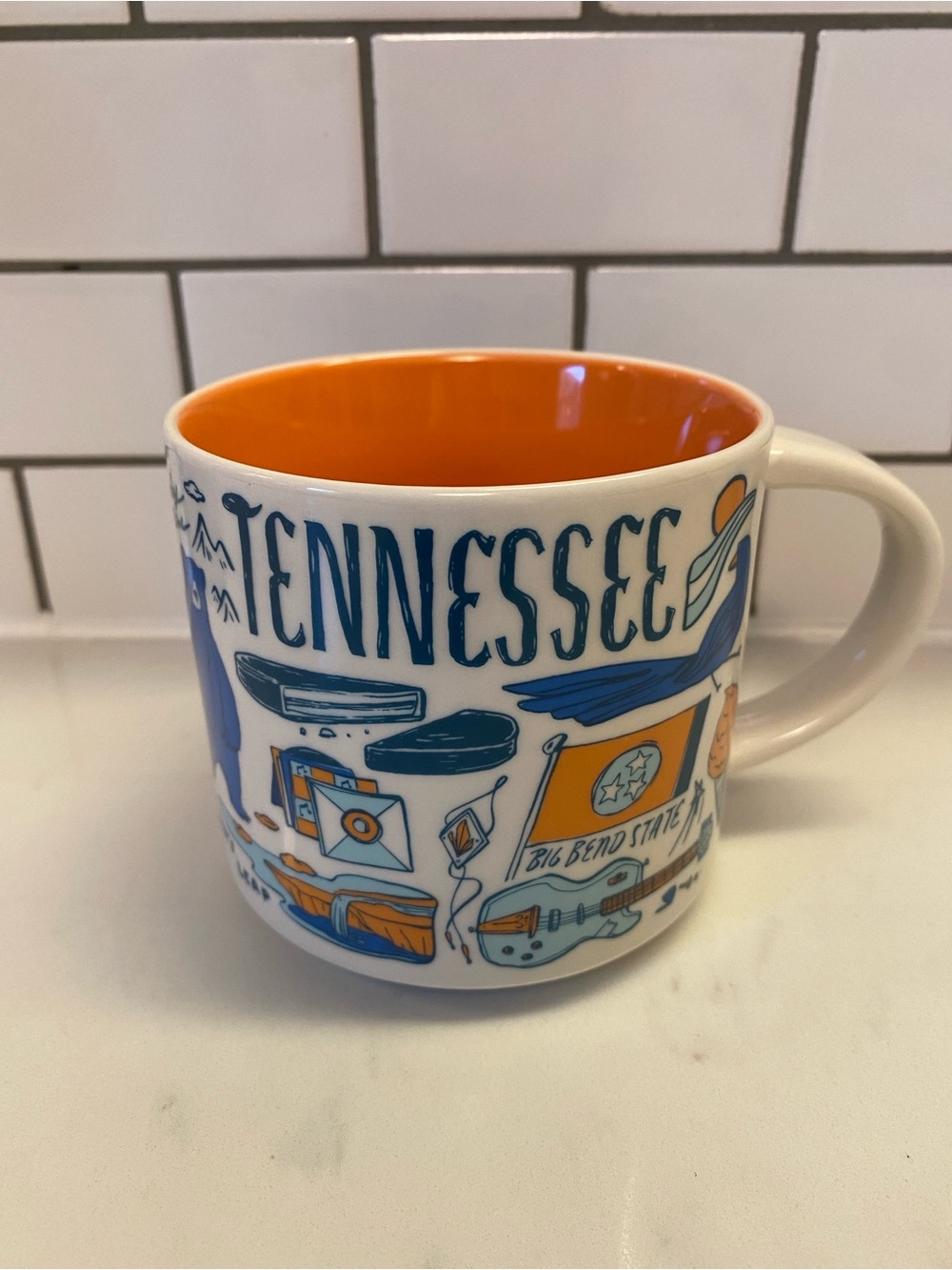 Starbucks “Been There” series - Tennessee Illustrated Coffee Mug ☕️